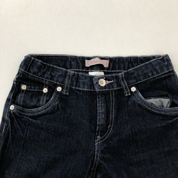 Levi's Shorts Kids 12 Blue Denim Bermuda Shorts Regular Fit Size 12 (24x6) - Picture 5 of 14